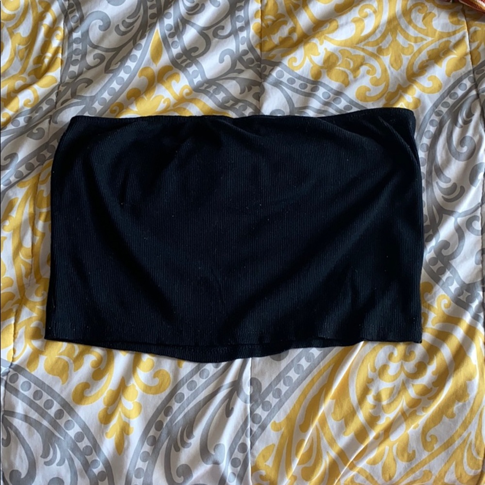 Black tube top